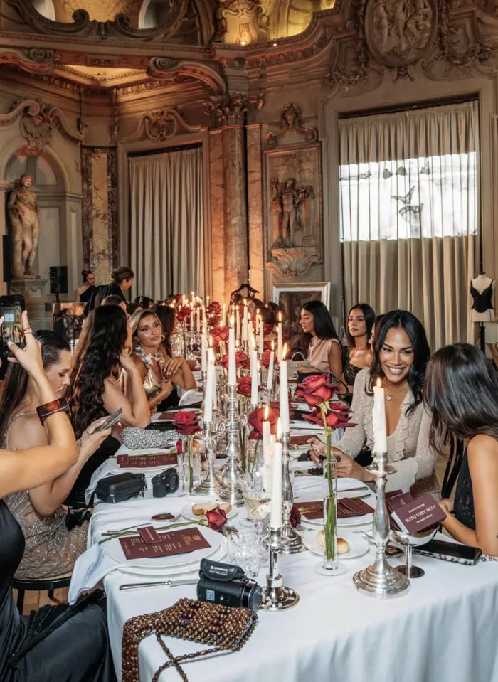 A photo from the Victoria's Secret evening in Rome at Palazzo Colonna during the launch of the Very Sexy collection | Mikevents