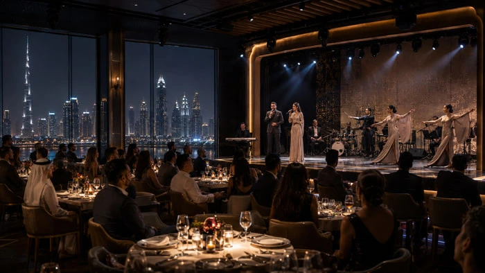 Perché organizzare un dinner show a Dubai richiede regole precise | Mikevents