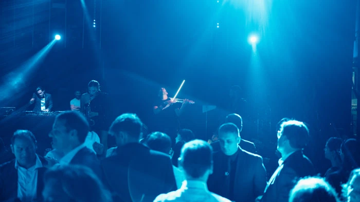 DJ and electric violin at a private party | Mikevents